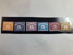 GB postage due stamps MNH mix GB postage stamps