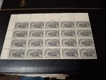 US Scott # E14 Block of 20 OGMNH