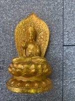 WOW Tibetan Gilt Bronze Hand Made *Bodhisattva On Lotus* Statue !!!!!!