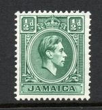 Jamaica 1938-52 ½d Blue-green SG 121 Mnh.