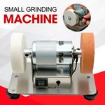 UK Bench Polishing Machine Grinding Machine Polisher 2pcs Polishing Discs 100W