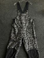 Volcom Snowboarding Snow Bibs Overalls Tiger Camo L Modern Relaxed Vented Lined