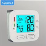 Portable Digital Wrist Blood Pressure Monitor - Large LCD screen,touch operation
