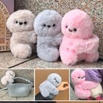 New Shy Owl Mirumi Pet Plush Doll Toys Emotional Companion Bag Pendant Gifts