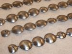 LARGE 16mm UPHOLSTERY NAILS / TACKS / STUDS STRIPS - BRUSHED STEEL GREY