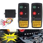Heavy Duty 12V 24V Wireless Winch Remote Control Kit Recovery Truck Trailer ATV