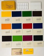 Velox Kodak Vintage Water Colour Set with Paint Pallet - Boxed Unused Beautiful!