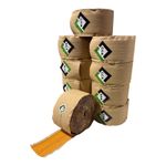 CCA Carpet Heat Seam Joining Tape 20m x 100mm Hot Adhesive Red Stitch X 10 Rolls