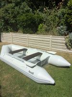 Jago SLBT01AB Inflatable Dinghy with Alumnium Hull, 4 Adults