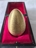 Stuart Devlin Limited Edition Sterling Silver & Enamel Surprise Egg