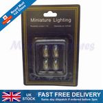 Dolls House Pea Shaped Bulbs 1/12th Scale (01520)