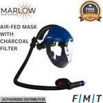 FAST MOVER TOOLS FMT3005 FULL FACE AIR FED MASK KIT - WITH CHARCOAL FILTER