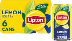 Lipton Ice Tea Lemon, 330ml (Pack of 6)