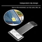2x New Car Vehicle Windscreen Park Parking Ticket Clip Work Pass Holder Gadget
