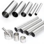 Stainless Steel 304 Grade Round Tube Pipe Tubing Diameter 8mm-325mm Length 100mm