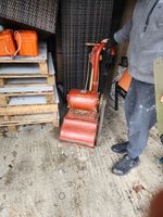 Haywood Floor Sander 240V, Floor Sanding Machine 12". Working and Vintage