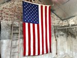 Vintage United States of America Stars and Stripes USA Flag - Very Large