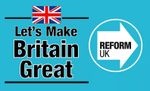 Reform UK Flag 5x3 (150x90) Make Britain Great