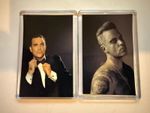 Robbie Williams, Pop Star , Superb collection of two (2) Fridge Magnets