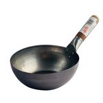 Hancock 8" Flat Based Carbon Steel Wok for Restaurant and Takeaway Stir Fry Wok