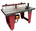 Router Table Cast Iron 650×400mm Fence NVR Switch Dust Port Mitre Guide Stand
