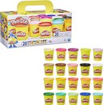 Play-Doh Super Colour Pack Set with 20 Colours