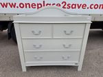 East Coast Grey Changing Chest  – 4 Drawers and Raised Baby Changing Top - Grey