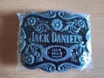 Jack Daniels Old No7 Brand Metal Belt Buckle -UK Seller (Silver) FREE P&P