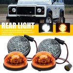 For Land Rover Defender (1995-2016) LED Amber Indicator / White Side Light Set
