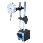 UK Dial Test Indicator DTI Gauge + Magnetic Base Stand Metric Clock Gauge NEW