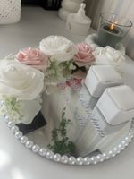 Personalised Ring Tray Ring Holder for Wedding Ceremony Nikkah And Engagements