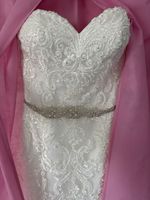 Sweetheart Strapless Ivory Wedding Dress Size 10