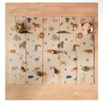 Nuby Foldable Reversible Play Mat - Easy Clean | Reversible | Waterproof