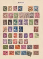 Portugal Stamps on 2 Pages - Early onwards - Used