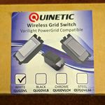 Quinetic Wireless Grid Switch White On/Off Varilight PowerGrid Compatible QUGDVL