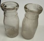 Lot 2 Vintage Haleakala Dairy Makawao Maui Hawaii Milk Bottles