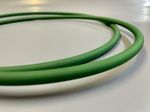 2 x 655mm Drive Belts Round Rubber 8mm Thickness for Pizza Dough Rollers