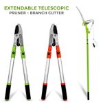 Extendable Telescopic Tree Pruner Lopper Garden Branch Cutter Lopper Saw Blade