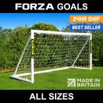 FORZA Football Goals | PVC GARDEN GOALS | Steel42, Alu60 Goal Posts – Full Range