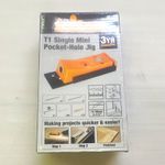 Triton T1 Single Mini Pocket-Hole Jig 34pc Set Nylon Orange/Black