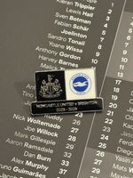 Newcastle United v Brighton Official Match Pin Badge 2025/26 Premier League