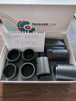 TriggerCam 2.1 Scope Camera Mount Adapter Kit w/ Mounting Rings, Black