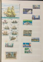 Thematic Stamp Collection: Historic and Nautical Boats - Perfect for Philatel
