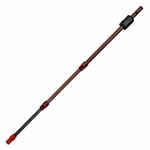 Tele-Knox Carbon Shaft For Minelab Equinox (600/800) Metal Detectors Red 3 Piece