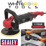 Sealey Sander Polisher Ø180mm Variable Speed 1400W/230V Power Tool