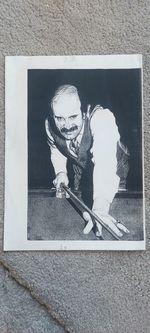 Professional Snooker Player Willie 147 Thorne