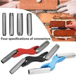 Brick Jointer 4 Size Interchangeable Sizes Bricklayer Pointing Tool Barrel Joint