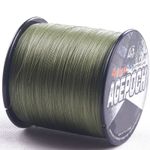 Pro 100M-2000M Army Green PE Dynema Agepoch Braided Fishing Line 6LB-300LB