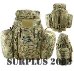MTP 90 Litre Tactical Army Assault Pack Rucksack BTP Camo Bergen & Side Pouches