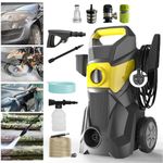 Electric Pressure Washer 2000W High Pressure Washer High Power Patio Car Cleaner
